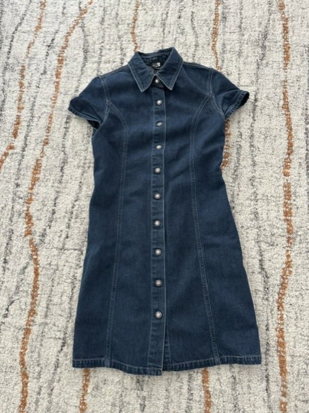 Si, Blue Denim Dress Size XS